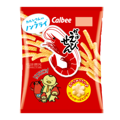 Креветочные чипсы Calbee Kappa Ebisen