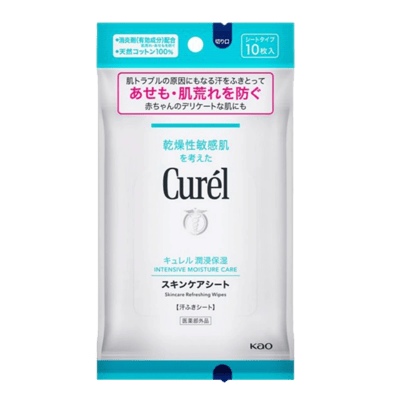 Curél Skincare Sheets 10 pcs