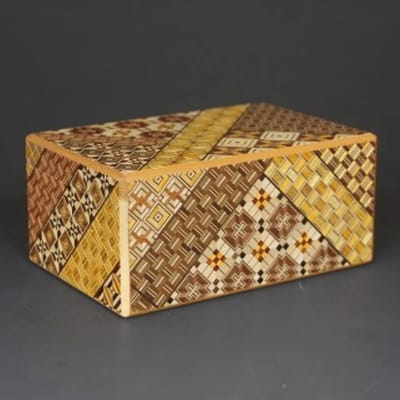 Honma Mokkosho Hakone sirlar qutisi, 5 sun, 10 qadam, tovushli
