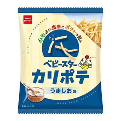 Oyatsu Company Baby Star Karipote Вкус пикантной соли 61 г