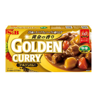 Карри S&B Golden Curry (средней остроты), 198 г