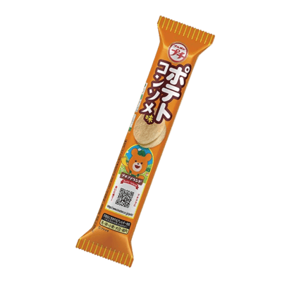 Картофельные чипсы Bourbon Petit Potato со вкусом консоме, 35 г