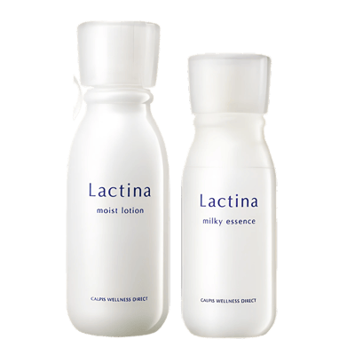 Lactina ылғалдандыратын 2 өнімнен тұратын жиынтық (лосьон + косметикалық эмульсия)