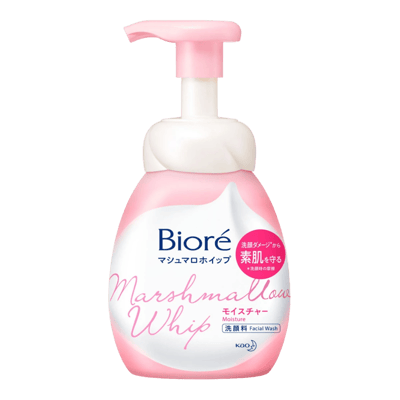 Bioré Marshmallow Whip Moisture бет жууға арналған көбігі 150 мл