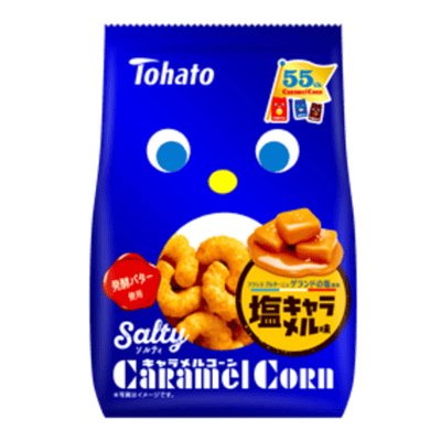 Кукурузные палочки Tohato Salty Caramel Corn, 67 г