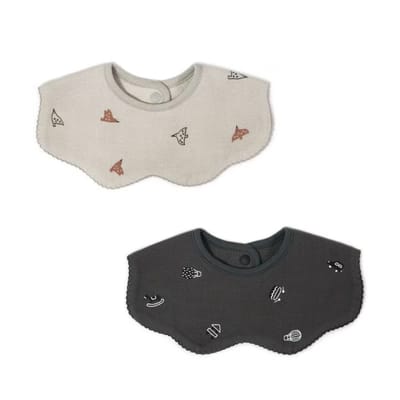 IORI BABY×FORNE Organic Round Bib