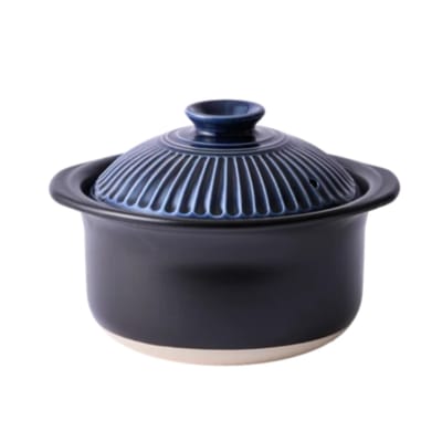 GINPO Kikka Clay Rice Pot, 2-go