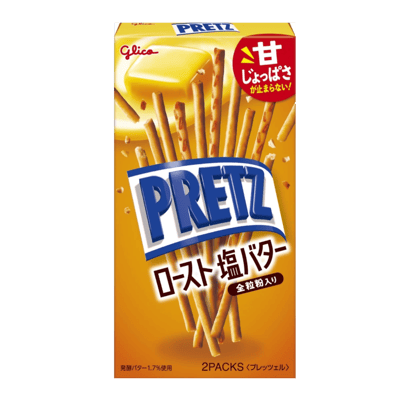 Соломка Glico Pretz со вкусом соленого масла, 57 г