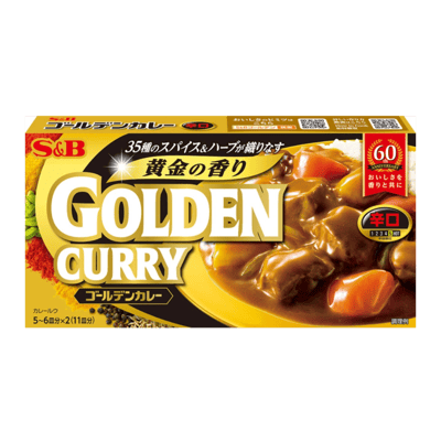 S&B Golden Curry Hot 198 г