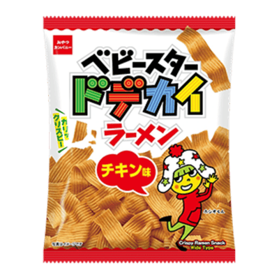 Oyatsu Company Baby Star Dodekai Ramen со вкусом курицы 68 г