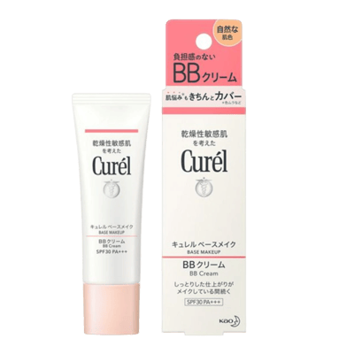 BB-крем Curel Base Make, натуральный оттенок, 35 г