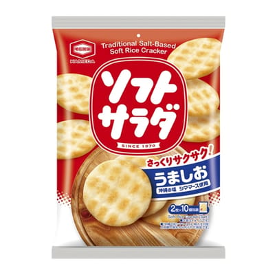 Рисовые крекеры Kameda Seika Soft Salad 20 шт.