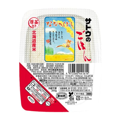 Рис Sato Foods Sato no Gohan Hokkaido Nanatsuboshi