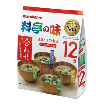 Marukome Ryotei no Aji Awase мисо сорпасы, 12 үлес