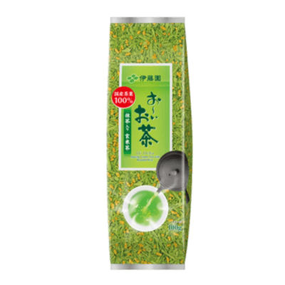 Зеленый чай с обжаренным рисом и матча Ito En Oi Ocha, 100 г