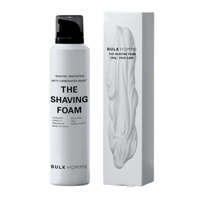 THE SHAVING FOAM