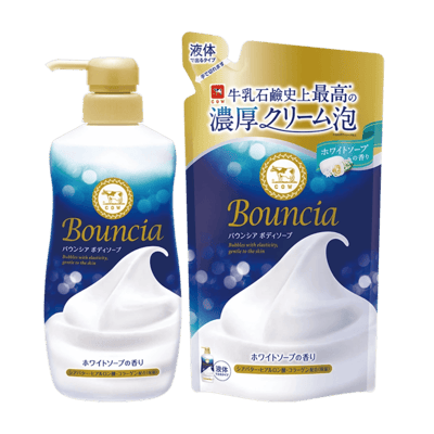 Bouncia Body Wash White Soap Scent