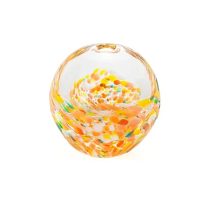 Tsugaru Vidro Nihon no Iro Fukei Bud Vase Kinmokusei