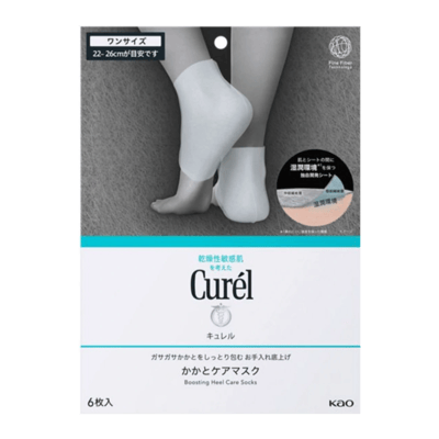 Curél Heel Care Mask 6 pcs