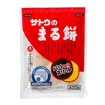 Круглые моти Sato Foods Sato no Marumochi Paritto Slit