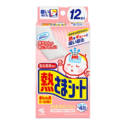 Охлаждающий пластырь Netsusama Sheet для малышей (от 0 до 2 лет)