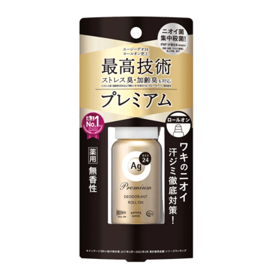 Ag Deo 24 Premium Deodorant Roll-on Unscented 40ml