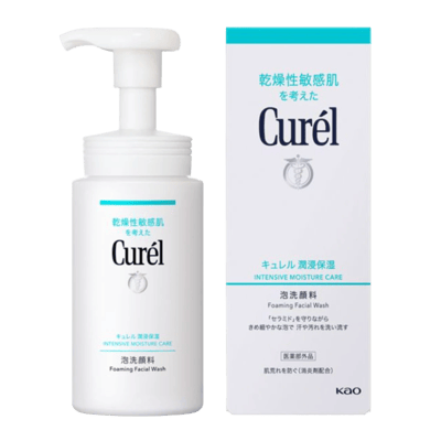 Curél Intensive Moisture Care жуынуға арналған көбігі 150 мл
