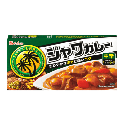 Карри House Foods Java Curry, средней остроты, 185 г