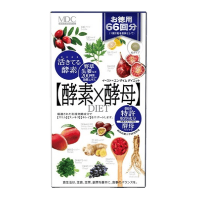 Yeast x Enzyme Diet Үнөмдүү таңгак (66 үлүшкө)