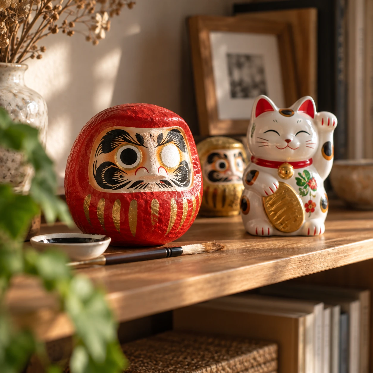 Daruma and Maneki-neko: Japan's Lucky Charms, from Painting the Eye to the Beckoning Paw
