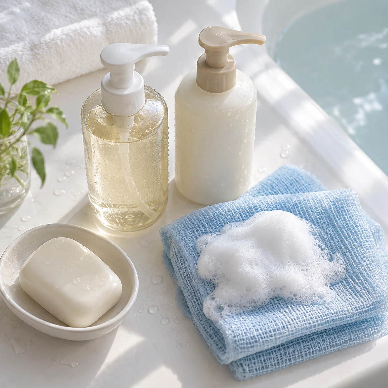 Japanese Body Wash and Body Lotion Explained: Foam, Ceramides, Urea and the Three-Minute Rule
