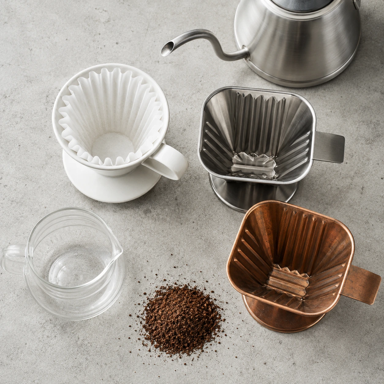 Wave or 101? Japanese Pour-Over Coffee Drippers, Explained
