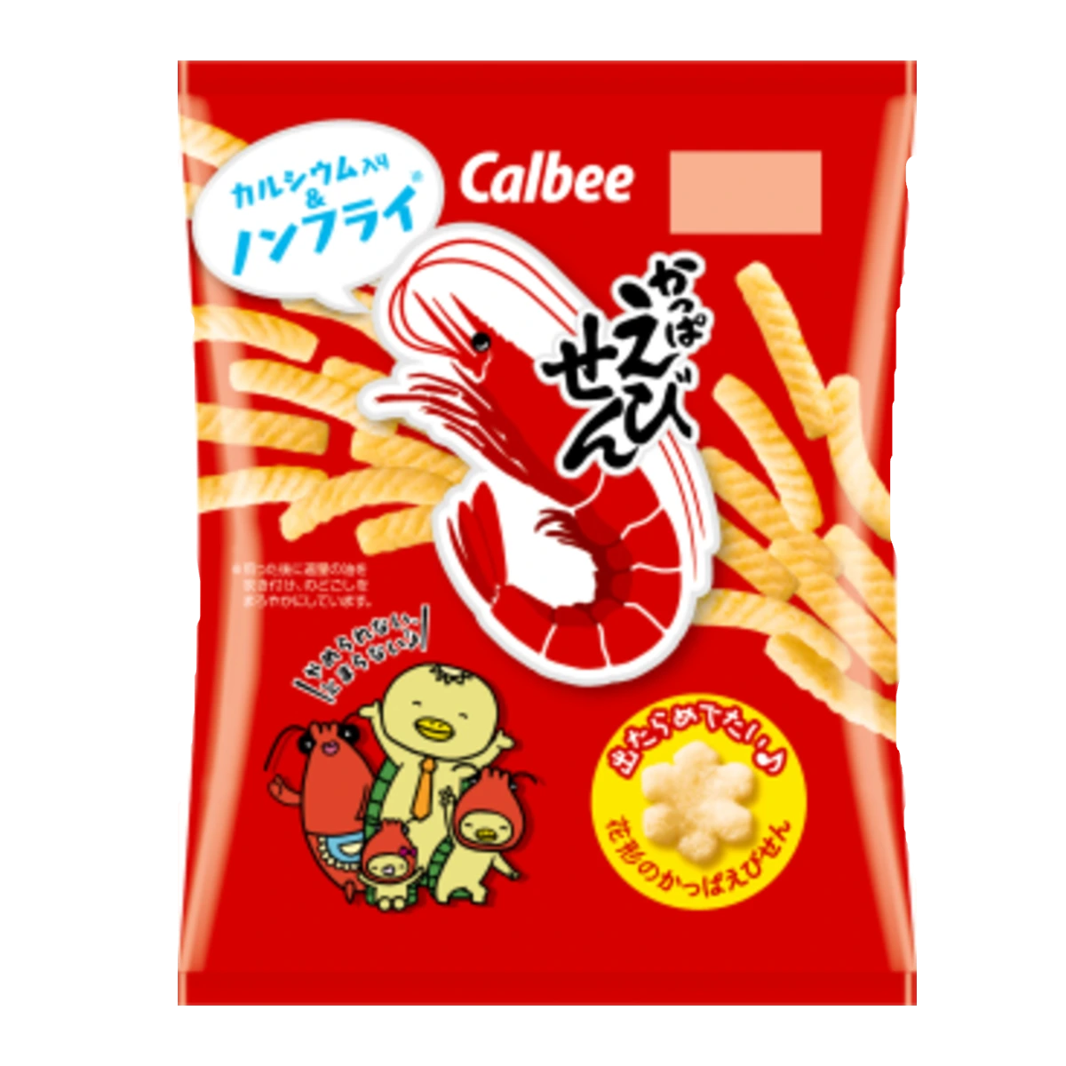 Креветочные чипсы Calbee Kappa Ebisen 1