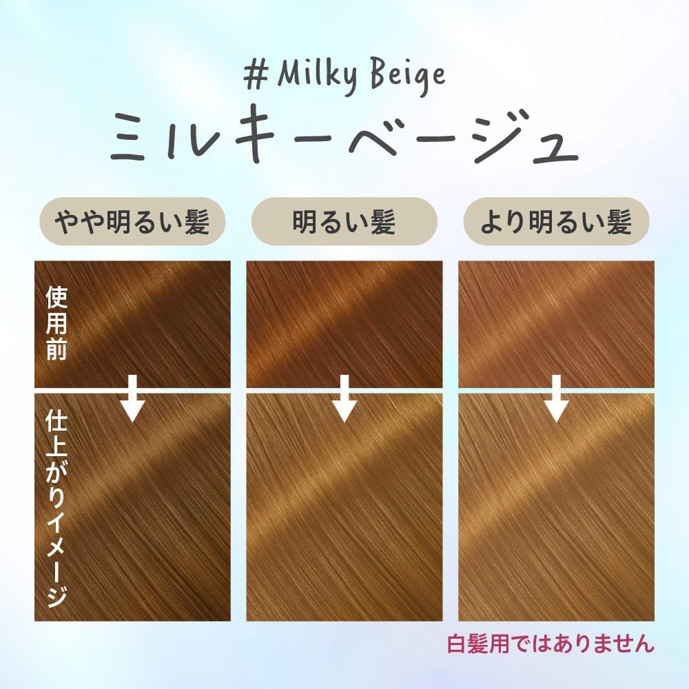 Гель-краска для волос Liese Tint Color Gel Milky Beige 191 мл 4
