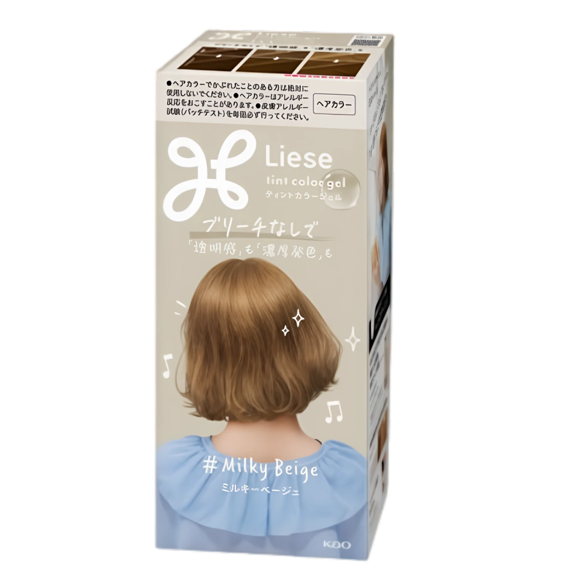 Liese Tint Color Gel Milky Beige шашқа арналған гель-бояуы 191 мл 1