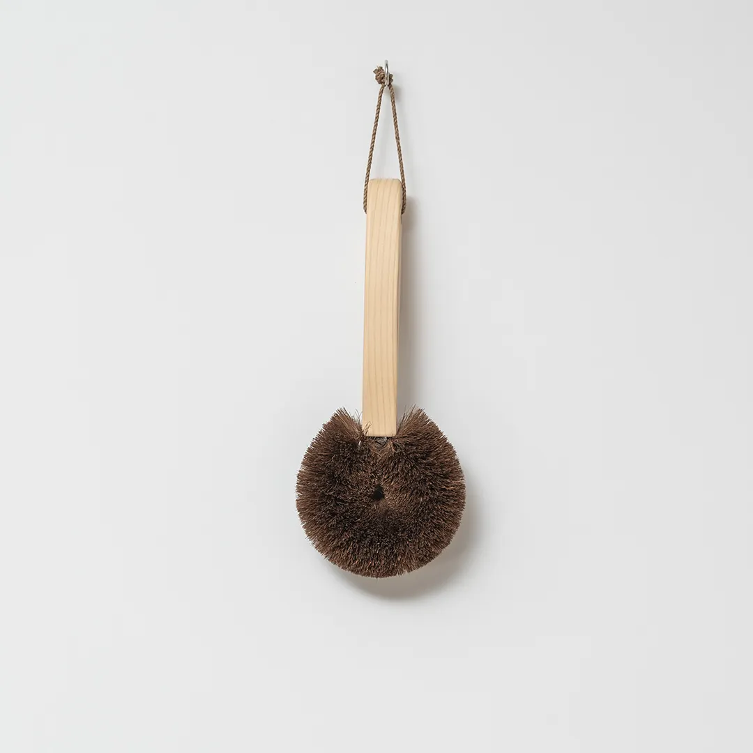 Takada Kozo Shoten Gentle Shuro Body Brush with Hinoki Handle 3