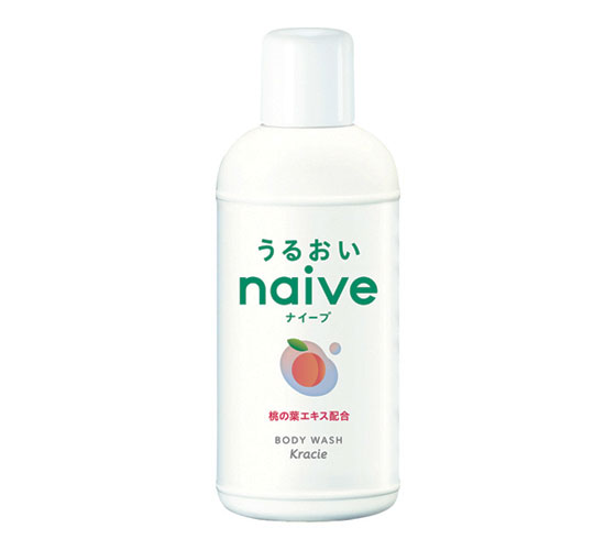 Гель для душа Naive (с экстрактом листьев персика) 2