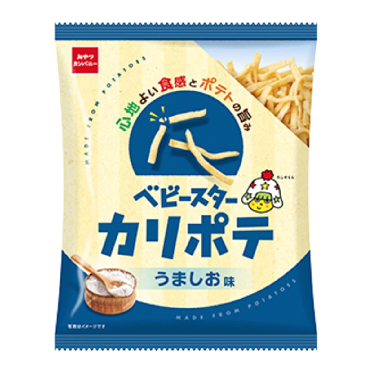 Oyatsu Company Baby Star Karipote Вкус пикантной соли 61 г