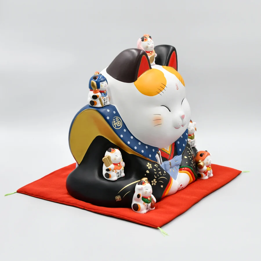 Yakushigama Kinsai Shichifukujin Fukusuke Maneki Neko № 10 3