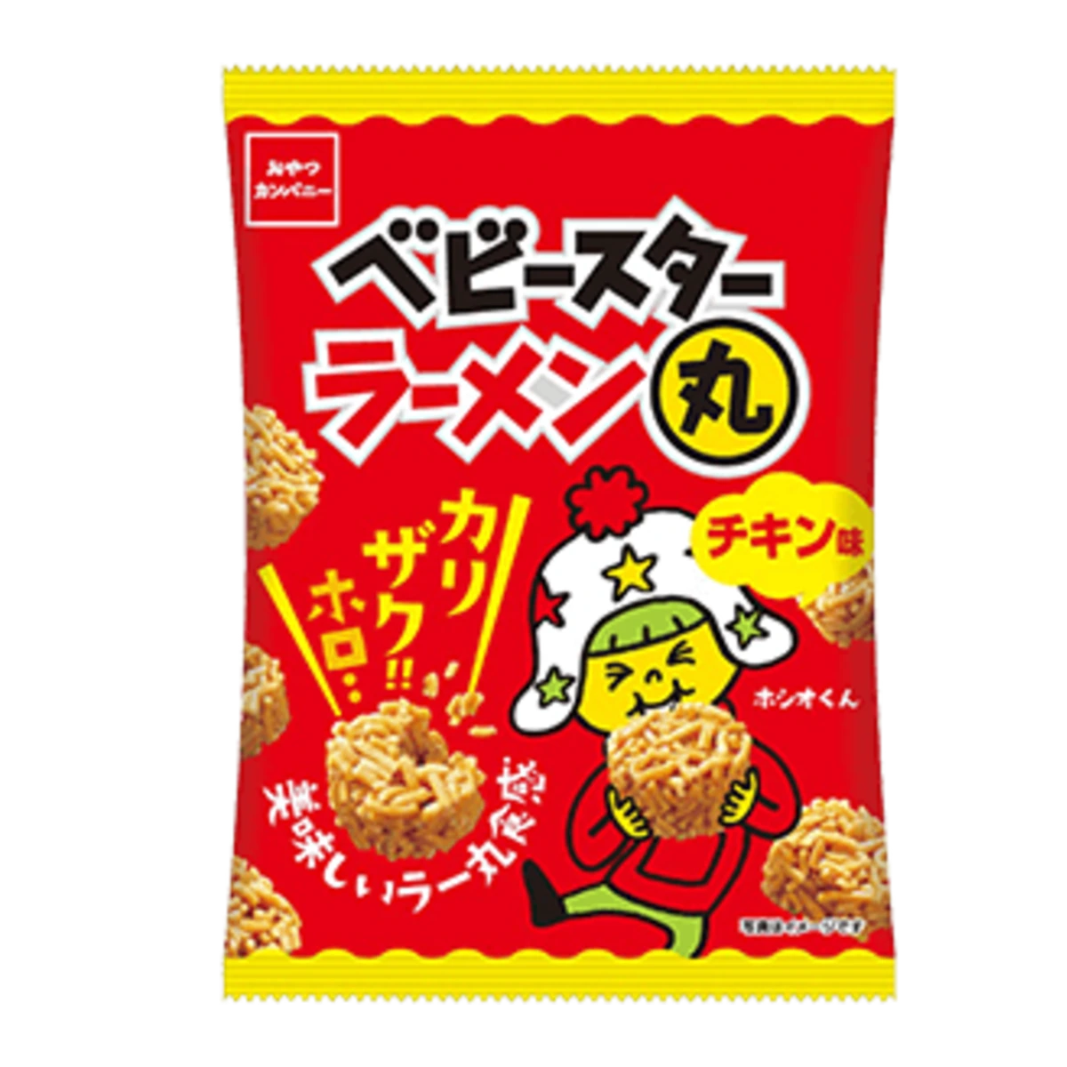 Снеки Oyatsu Company Baby Star Ramen Maru со вкусом курицы, 63 г 1