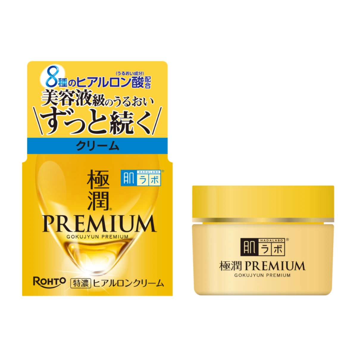 Hada Labo Gokujyun Premium Hyaluronic Cream 50g 1