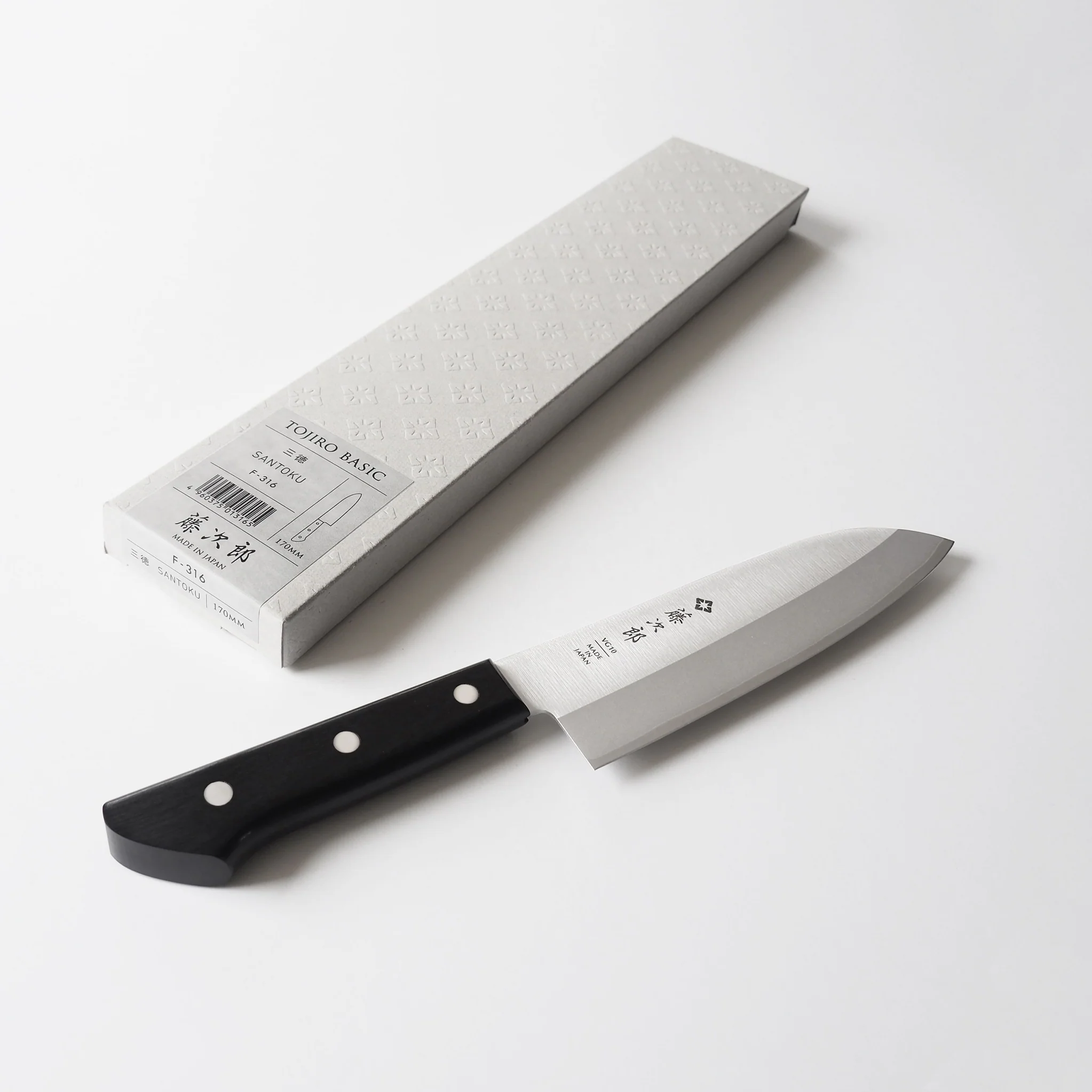 Tojiro BASIC Santoku Knife 170mm 5