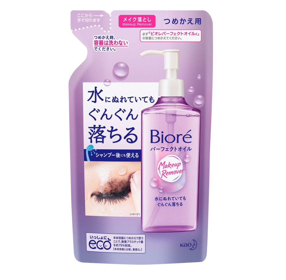 Гидрофильное масло для снятия макияжа Bioré Perfect Oil (основной флакон) 3