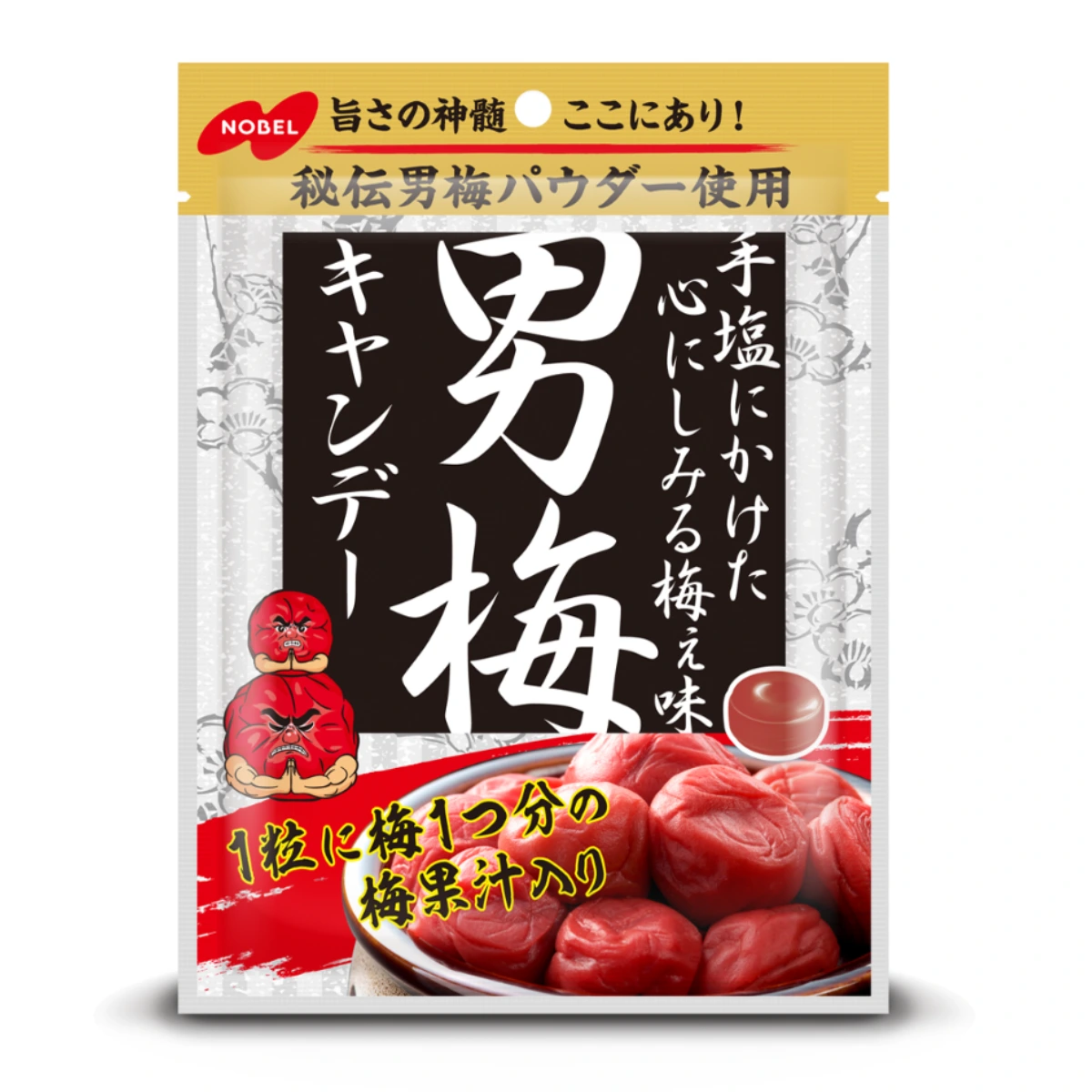 Nobel Otoko Ume Candy карамелі, 80 г 1