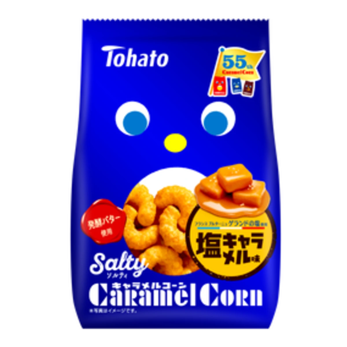 Кукурузные палочки Tohato Salty Caramel Corn, 67 г 1