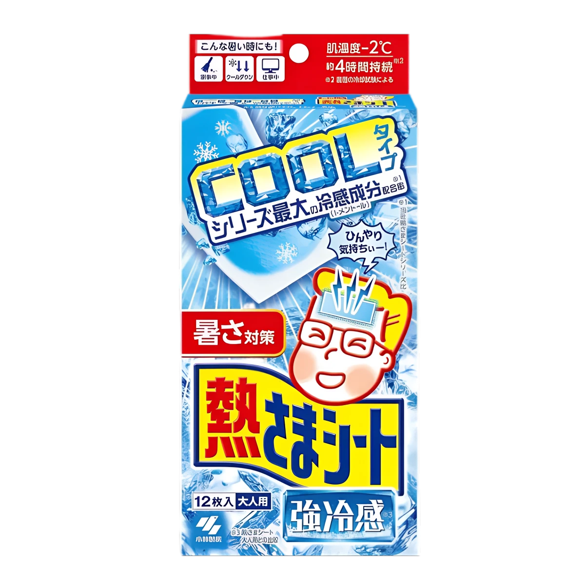 Netsusama Sheet Strong Cooling Type салқындатқыш пластырі 1