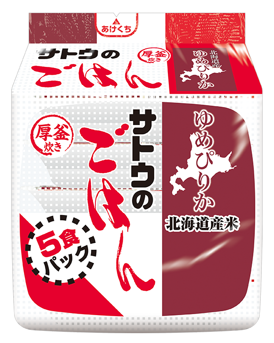 Sato Foods Sato no Gohan Hokkaido Yumepirika 3