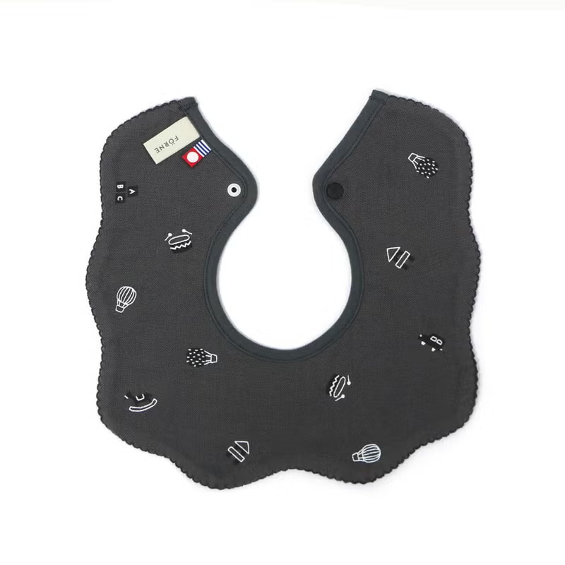 IORI BABY×FORNE Organic Round Bib 3