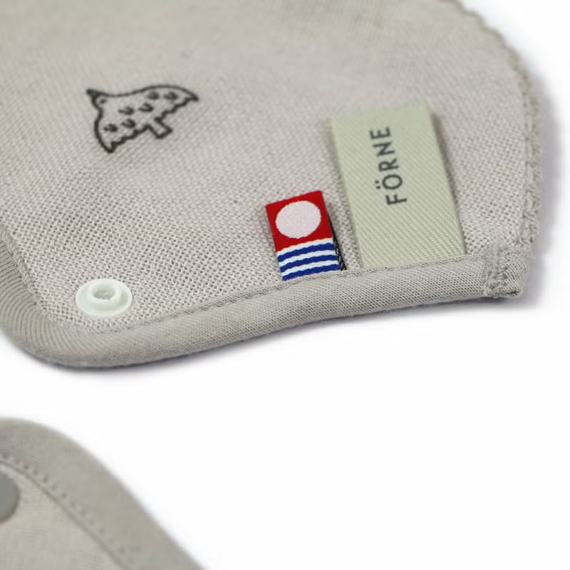 IORI BABY×FORNE Organic Round Bib 7