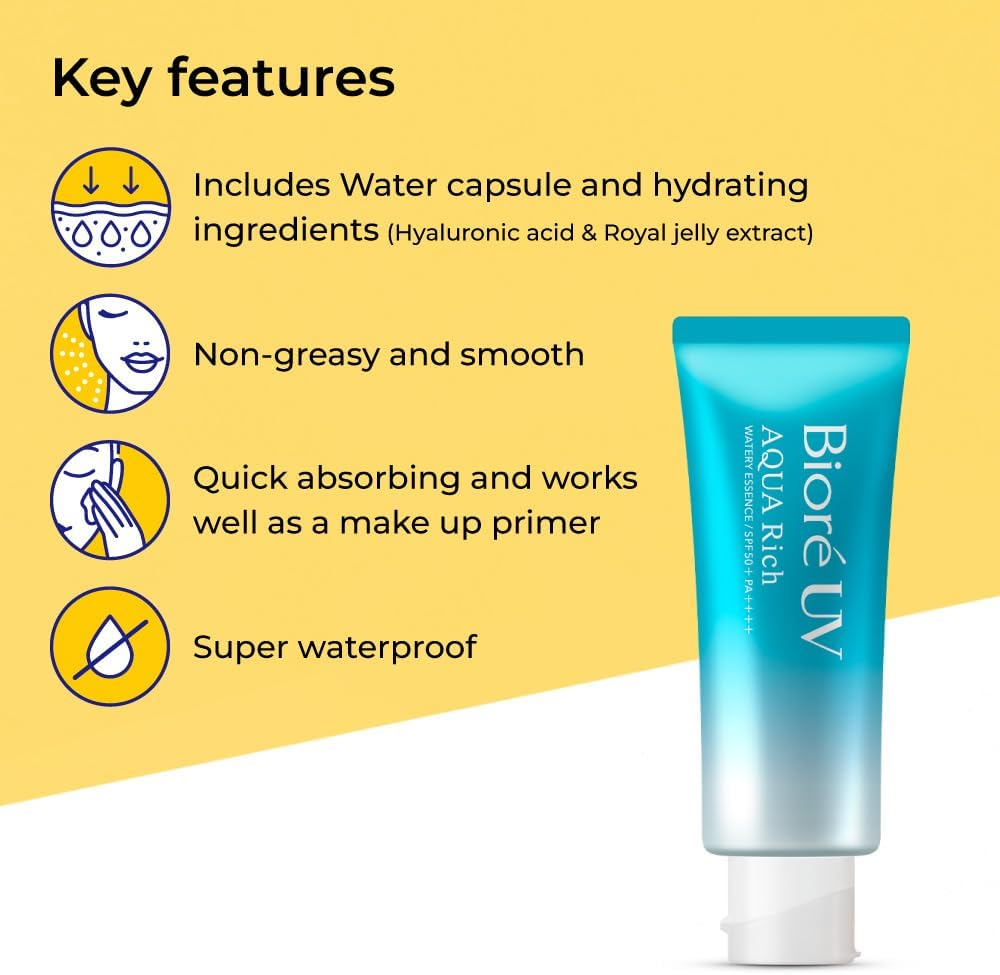 Biore UV Aqua Rich Watery Essence 70.0 г 3